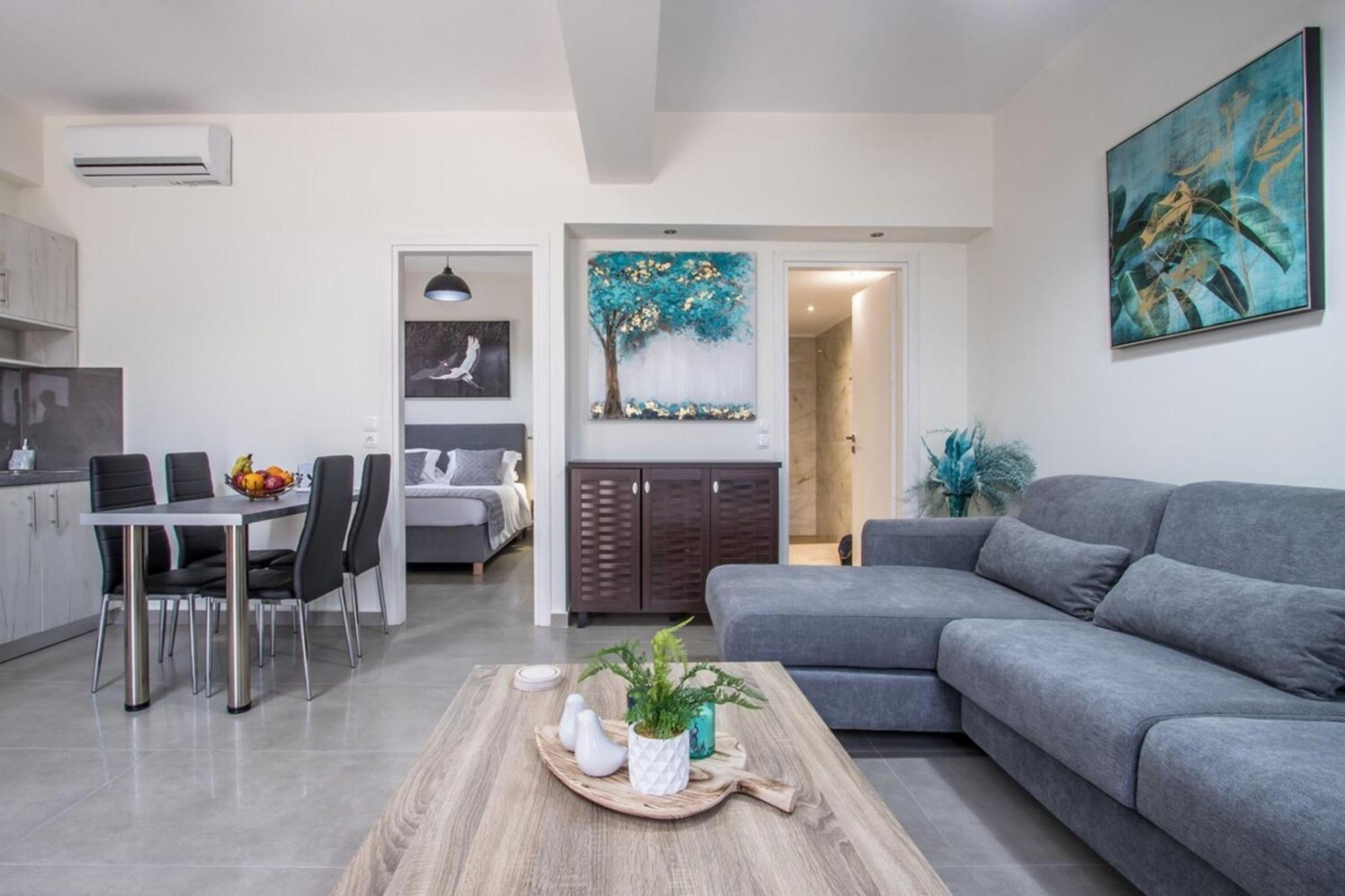 Luxury Katsoulakis Apartments In Countryside Alikianos Zewnętrze zdjęcie