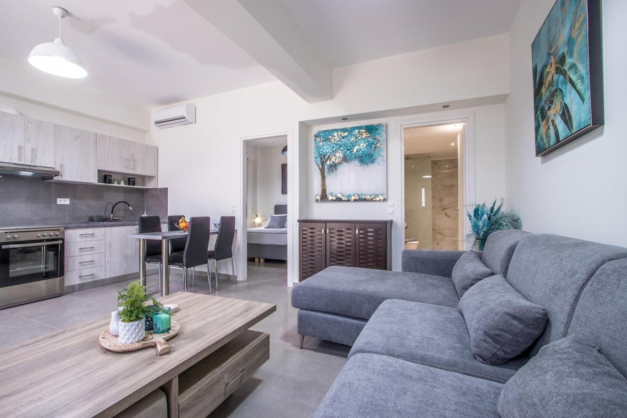 Luxury Katsoulakis Apartments In Countryside Alikianos Zewnętrze zdjęcie